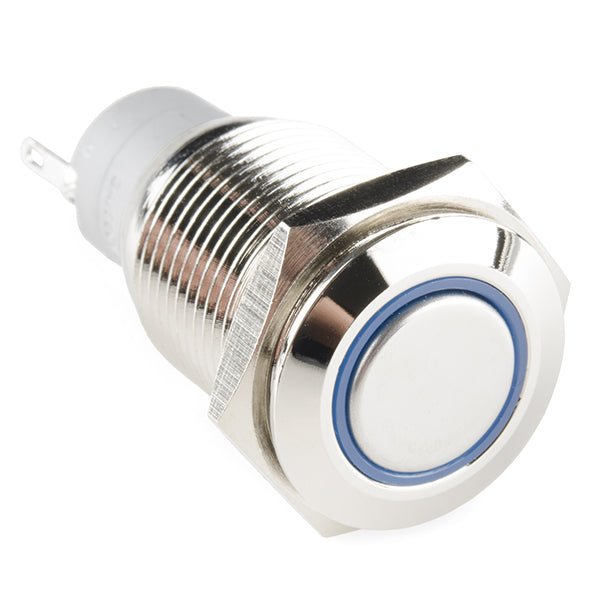 Mini Pushbutton Power Switch with Reverse Voltage Protection, LV