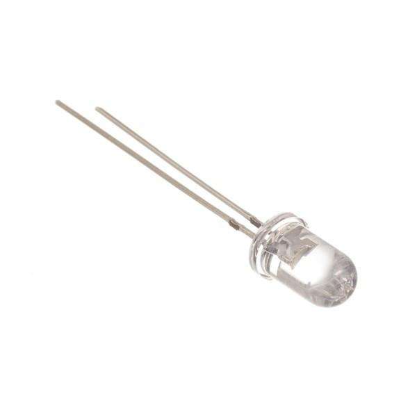 5mm Water Clear LED - Amber (500 Pack)