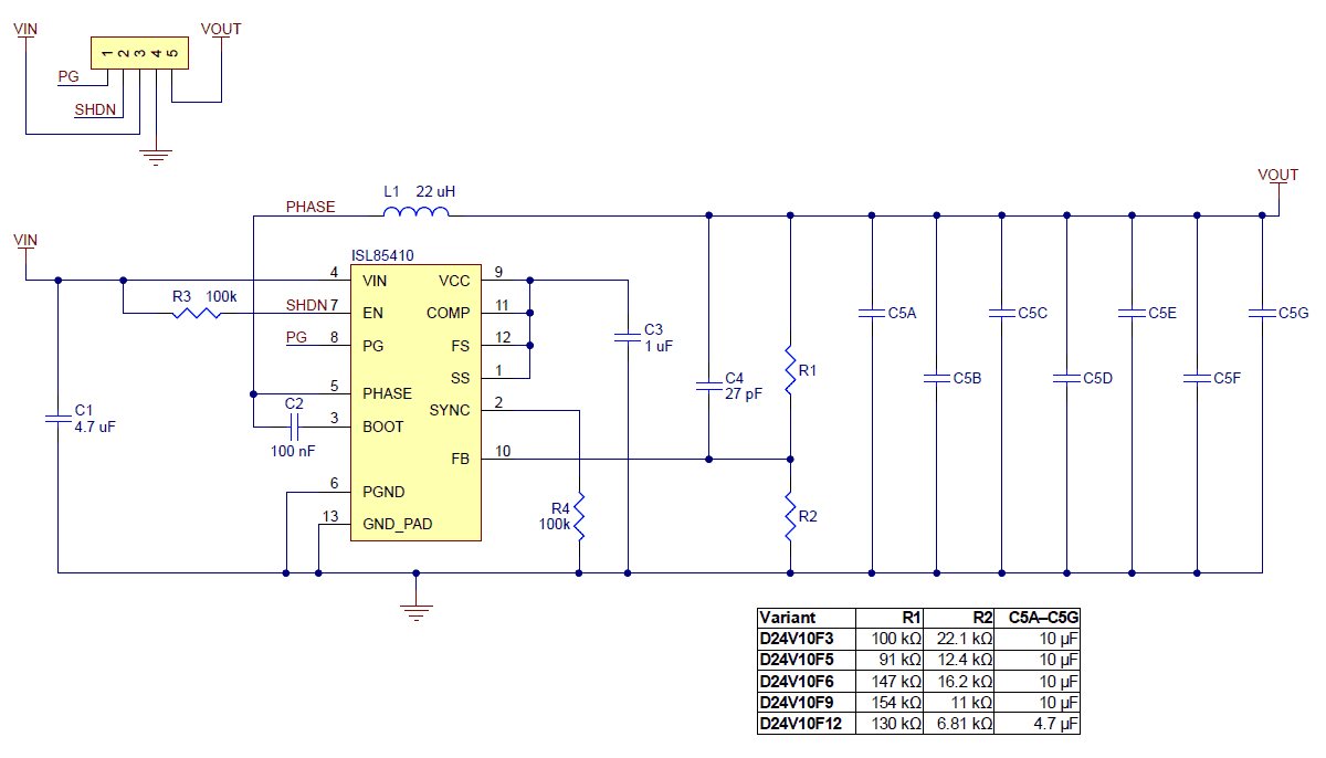 Pololu 12V, 1A Step-Down Voltage Regulator D24V10F12