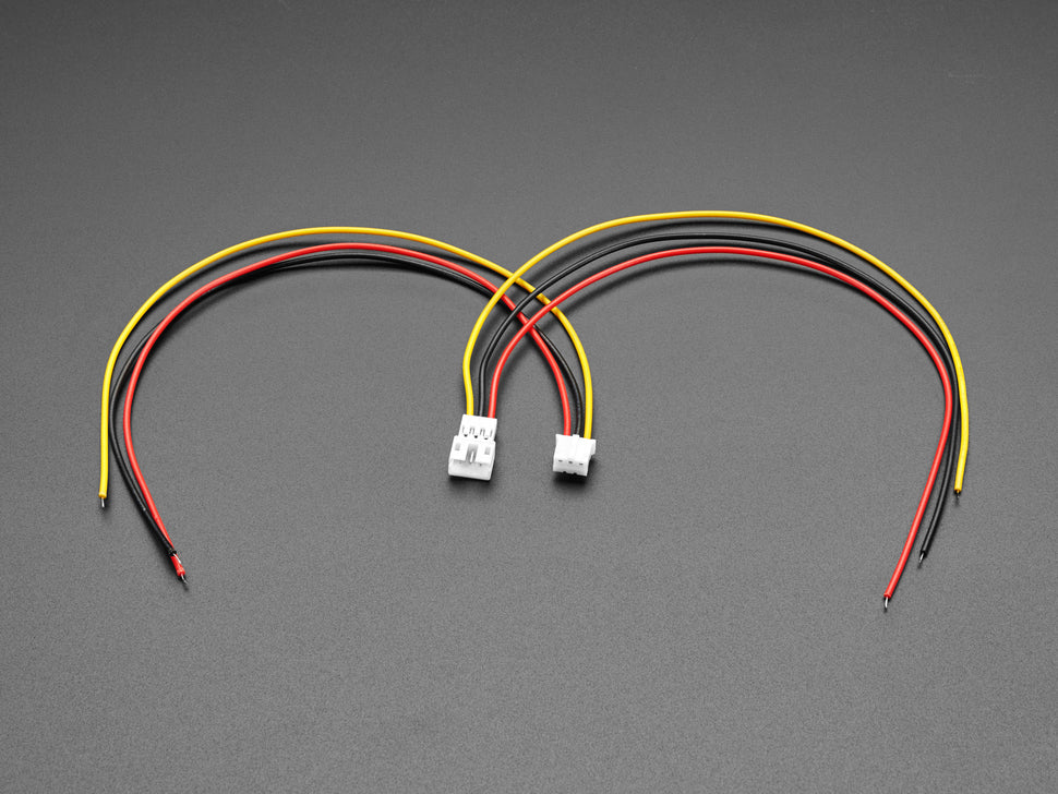 2.0mm Pitch 3-pin Cable Matching Pair - JST PH Compatible