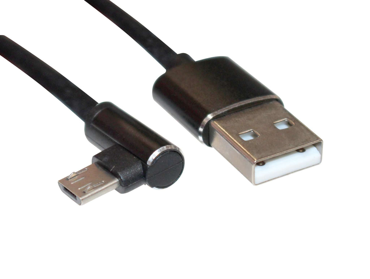 USB type-A to USB micro-b right angle
