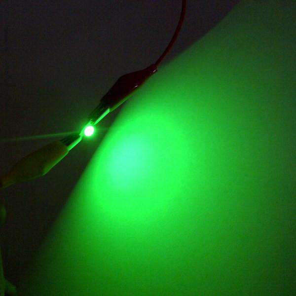 Sewable LED&#39;s - Green 10 Pack