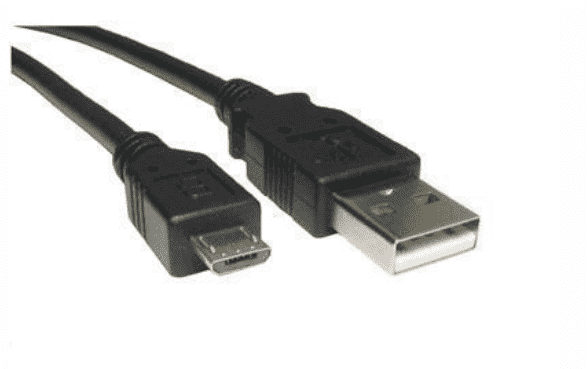 USB type-A to USB micro-B Cable - 1m